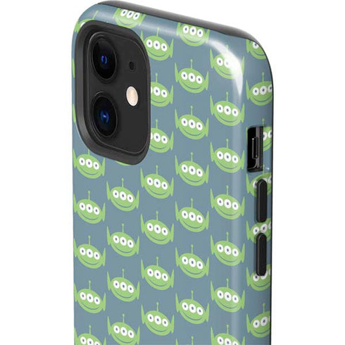 Disney Toy Story Alien Pattern iPhone 12 Impact Case