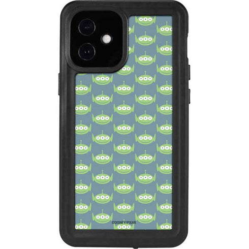 Disney Toy Story Alien Pattern iPhone 12 Mini Waterproof Case