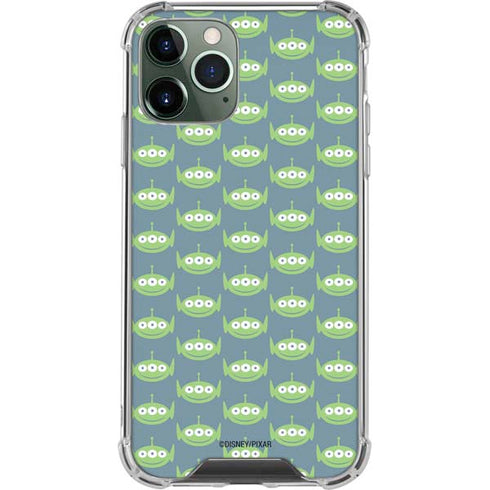 Disney Toy Story Alien Pattern iPhone 12 Pro Clear Case