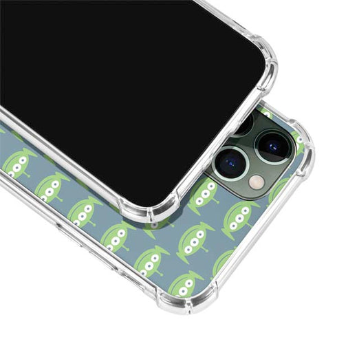 Disney Toy Story Alien Pattern iPhone 12 Pro Clear Case