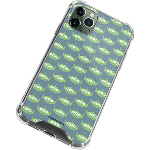 Disney Toy Story Alien Pattern iPhone 12 Pro Clear Case