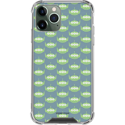 Disney Toy Story Alien Pattern iPhone 12 Pro Max Clear Case