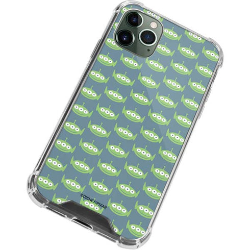 Disney Toy Story Alien Pattern iPhone 12 Pro Max Clear Case