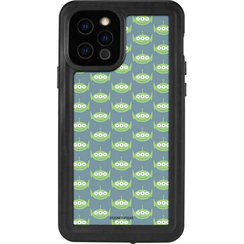 Disney Toy Story Alien Pattern iPhone 12 Pro Waterproof Case