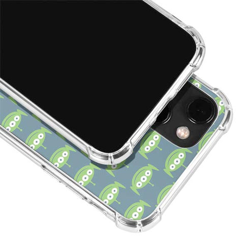 Disney Toy Story Alien Pattern iPhone 14 Clear Case