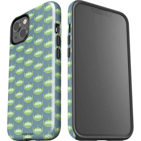 Disney Toy Story Alien Pattern iPhone 15 Plus Impact Case