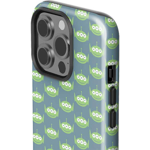 Disney Toy Story Alien Pattern iPhone 14 Pro Impact Case
