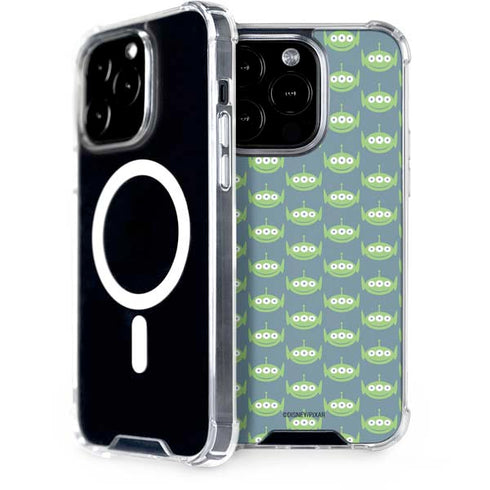 Disney Toy Story Alien Pattern iPhone 15 Pro MagSafe Case