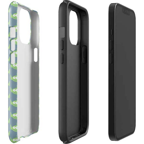 Disney Toy Story Alien Pattern iPhone 14 Pro Max Impact Case