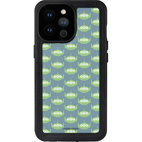 Disney Toy Story Alien Pattern iPhone 14 Pro Max Waterproof Case