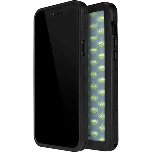 Disney Toy Story Alien Pattern iPhone 14 Pro Max Waterproof Case