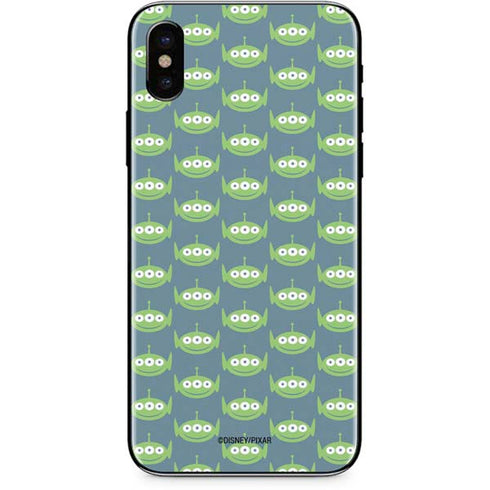 Disney Toy Story Alien Pattern iPhone X Skin