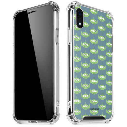 Disney Toy Story Alien Pattern iPhone XR Clear Case