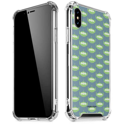 Disney Toy Story Alien Pattern iPhone XS Max Clear Case