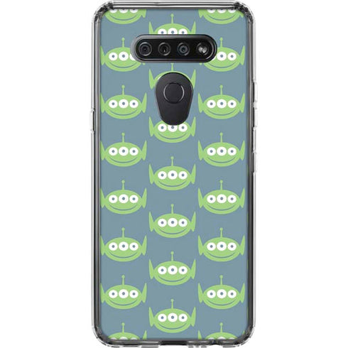Disney Toy Story Alien Pattern LG K51/Q51 Clear Case