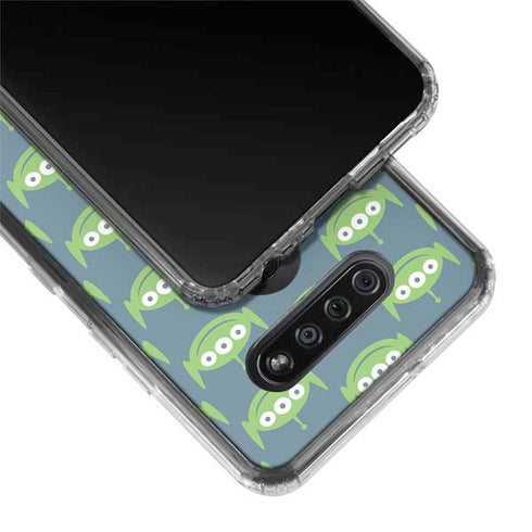 Disney Toy Story Alien Pattern LG K51/Q51 Clear Case