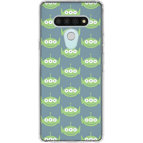 Disney Toy Story Alien Pattern LG Stylo 6 Clear Case