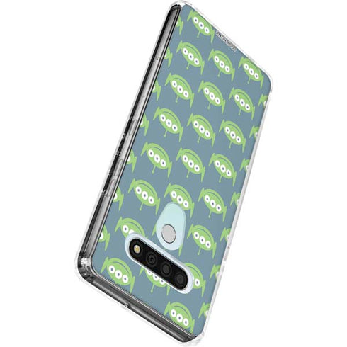 Disney Toy Story Alien Pattern LG Stylo 6 Clear Case