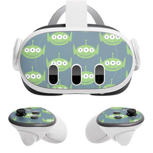 Disney Toy Story Alien Pattern Meta Quest 3 Skin