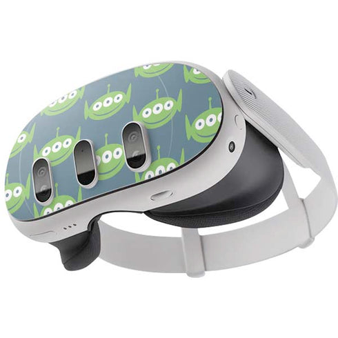 Disney Toy Story Alien Pattern Meta Quest 3 Skin