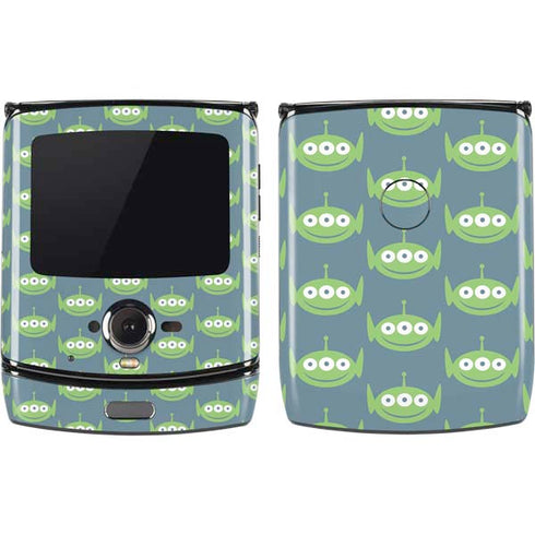 Disney Toy Story Alien Pattern Motorola RAZR Skin