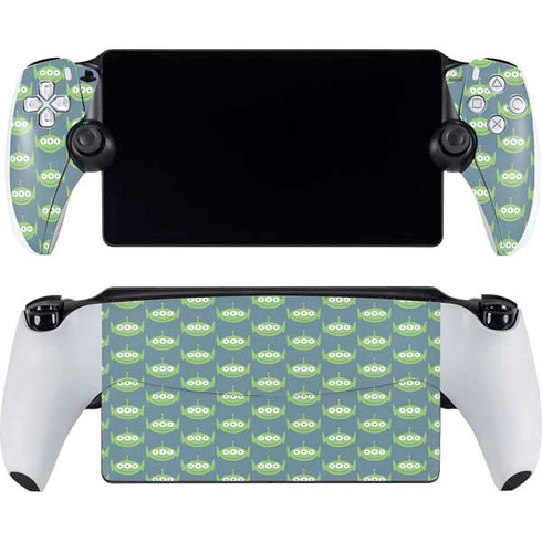 Disney Toy Story Alien Pattern PlayStation Portal Remote Player Skin