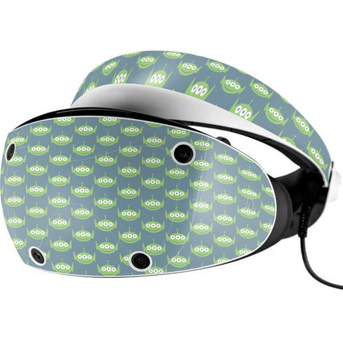 Disney Toy Story Alien Pattern PlayStation VR2 Skin