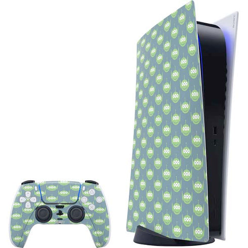 Disney Toy Story Alien Pattern PS5 Digital Edition Bundle Skin