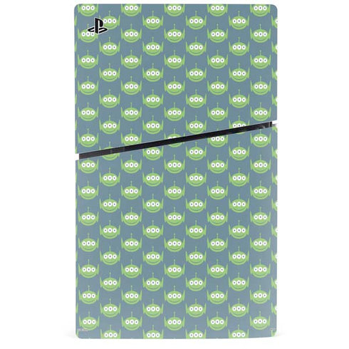 Disney Toy Story Alien Pattern PS5 Slim Disk Bundle Skin