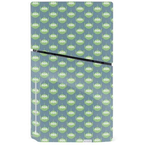 Disney Toy Story Alien Pattern PS5 Slim Disk Bundle Skin