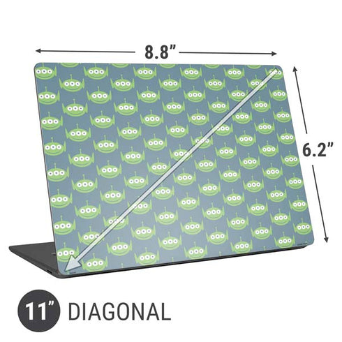 Disney Toy Story Alien Pattern Universal Laptop 11in (8.8 x 6.2in) Skin