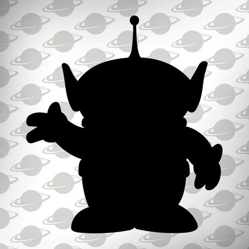 Disney Toy Story Alien Silhouette Dell Alienware Skin