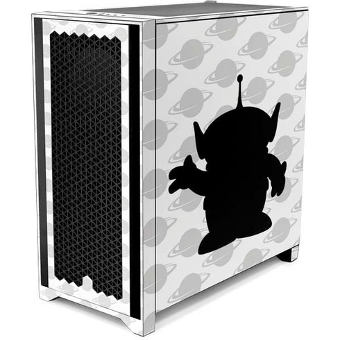 Disney Toy Story Alien Silhouette Corsair 4000D Tempered Glass Mid-Tower ATX Case Skin