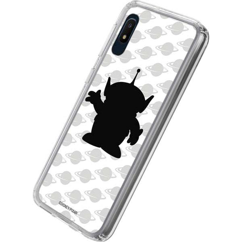 Disney Toy Story Alien Silhouette Galaxy A10e Clear Case