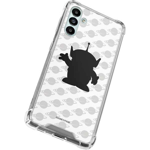 Disney Toy Story Alien Silhouette Galaxy A13 5G Clear Case