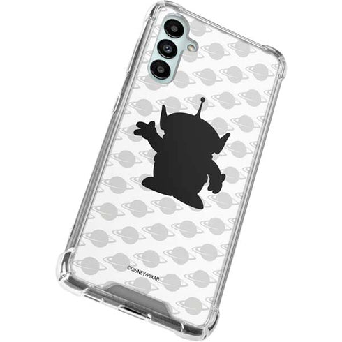 Disney Toy Story Alien Silhouette Galaxy A14 5G Clear Case