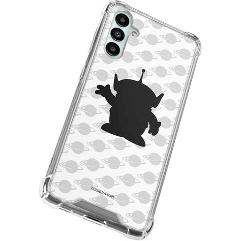 Disney Toy Story Alien Silhouette Galaxy A15 5G Clear Case
