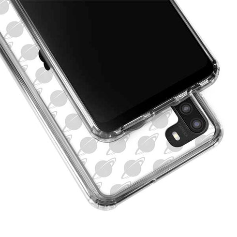 Disney Toy Story Alien Silhouette Galaxy A21 Clear Case