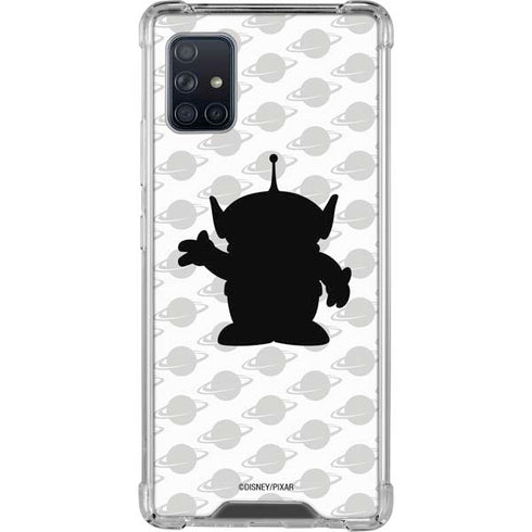 Disney Toy Story Alien Silhouette Galaxy A51 5G Clear Case