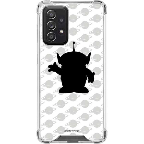 Disney Toy Story Alien Silhouette Galaxy A52 5G Clear Case