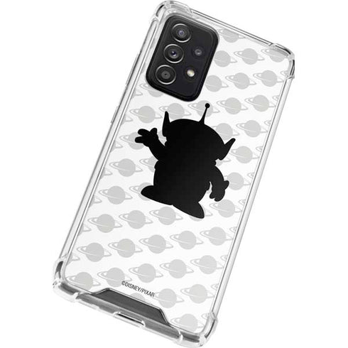 Disney Toy Story Alien Silhouette Galaxy A52 5G Clear Case