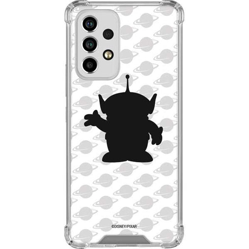 Disney Toy Story Alien Silhouette Galaxy A53 5G Clear Case