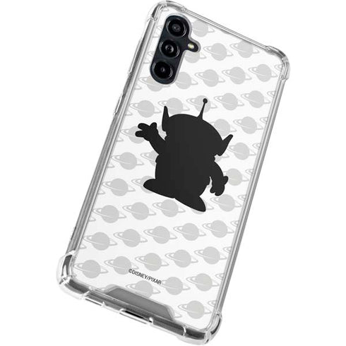 Disney Toy Story Alien Silhouette Galaxy A54 5G Clear Case