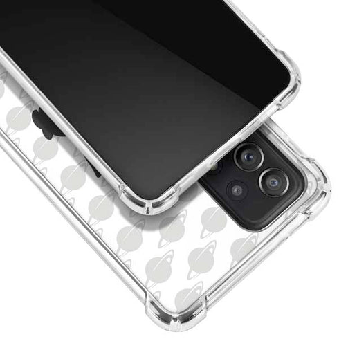 Disney Toy Story Alien Silhouette Galaxy A72 5G Clear Case