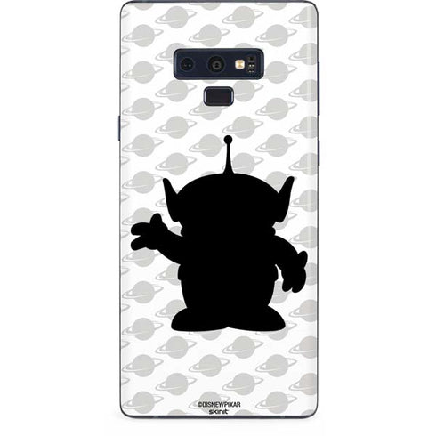 Disney Toy Story Alien Silhouette Galaxy Note 9 Skin