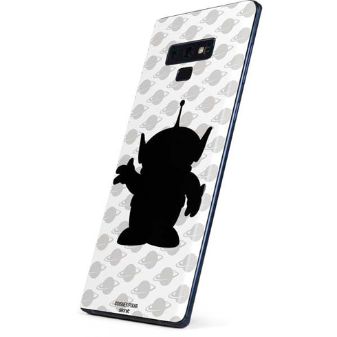 Disney Toy Story Alien Silhouette Galaxy Note 9 Skin