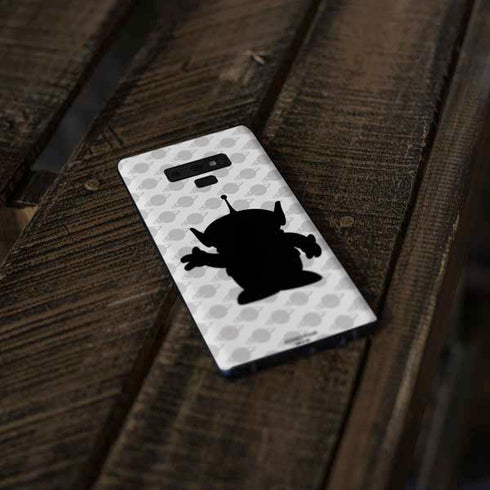 Disney Toy Story Alien Silhouette Galaxy Note 9 Skin