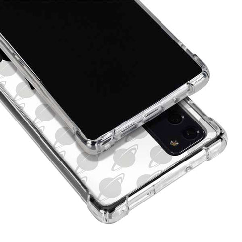 Disney Toy Story Alien Silhouette Galaxy Note20 5G Clear Case