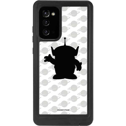 Disney Toy Story Alien Silhouette Galaxy Note20 5G Waterproof Case