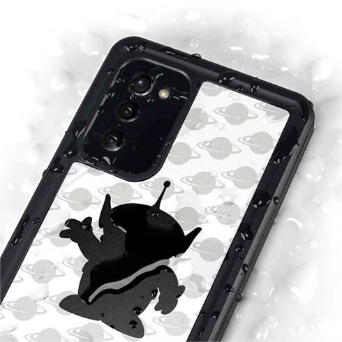 Disney Toy Story Alien Silhouette Galaxy Note20 5G Waterproof Case